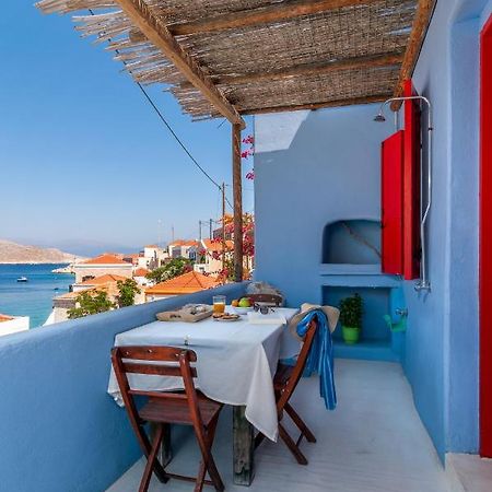 Atlantis Houses Chalki Town Luaran gambar