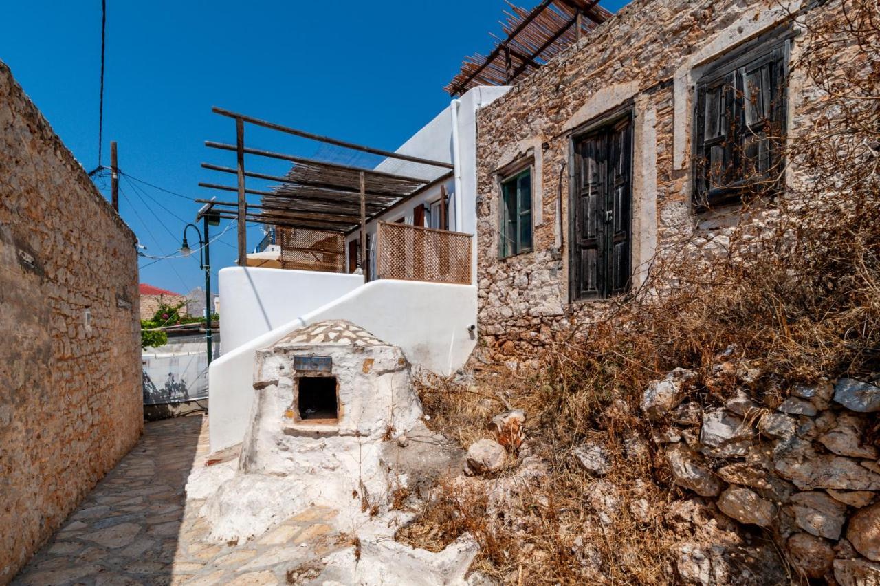 Atlantis Houses Chalki Town Luaran gambar