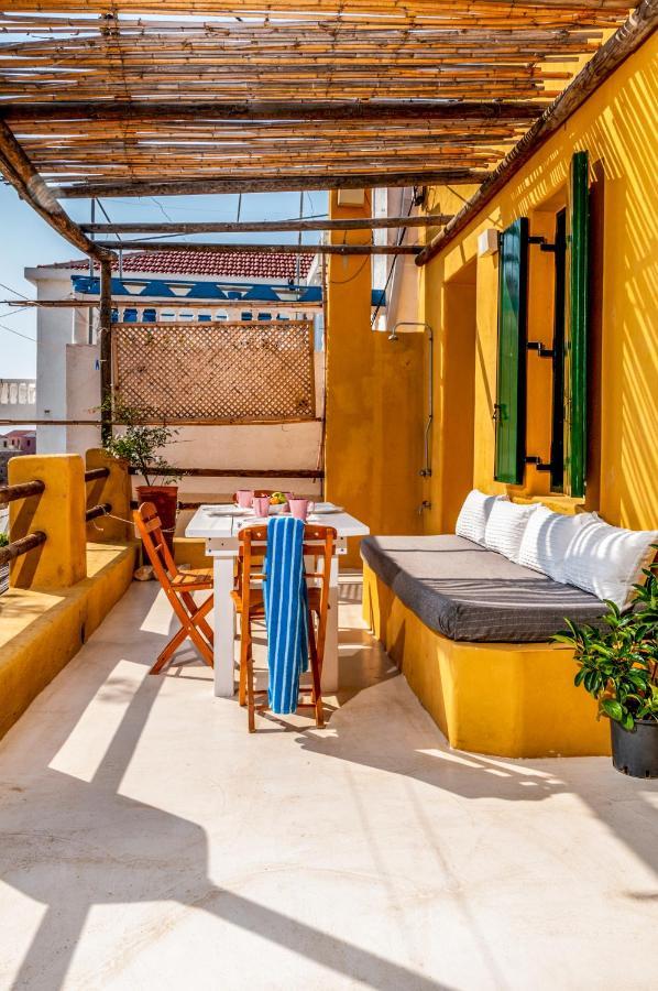 Atlantis Houses Chalki Town Luaran gambar