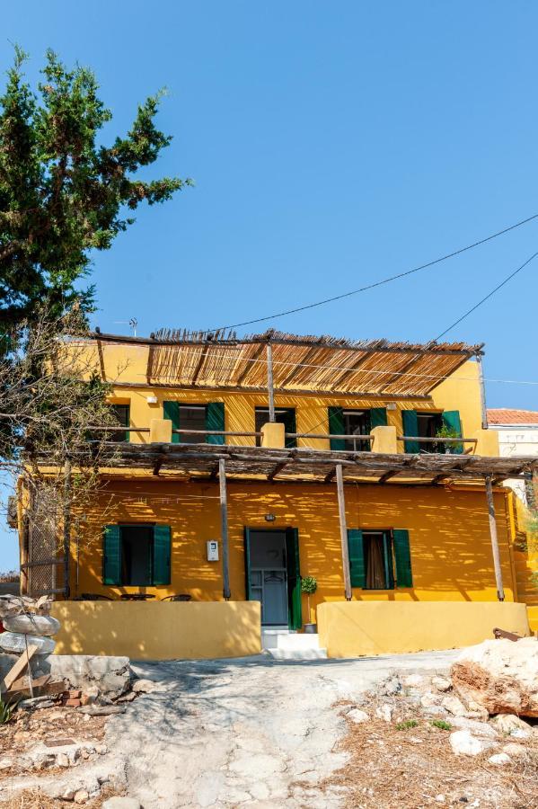 Atlantis Houses Chalki Town Luaran gambar