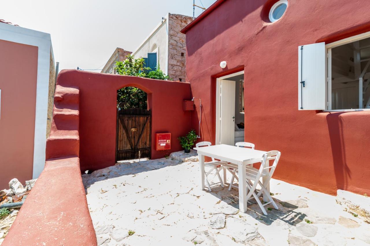 Atlantis Houses Chalki Town Luaran gambar