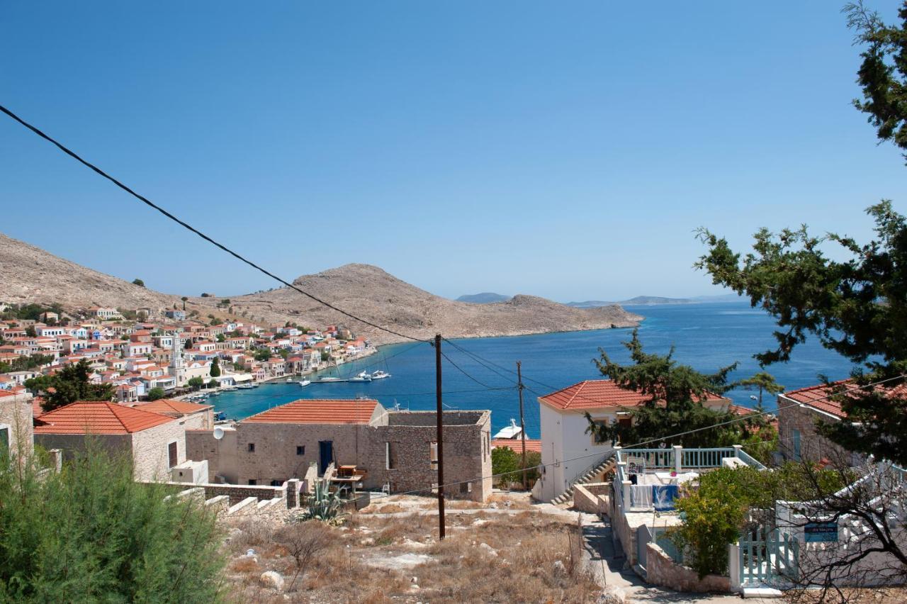 Atlantis Houses Chalki Town Luaran gambar