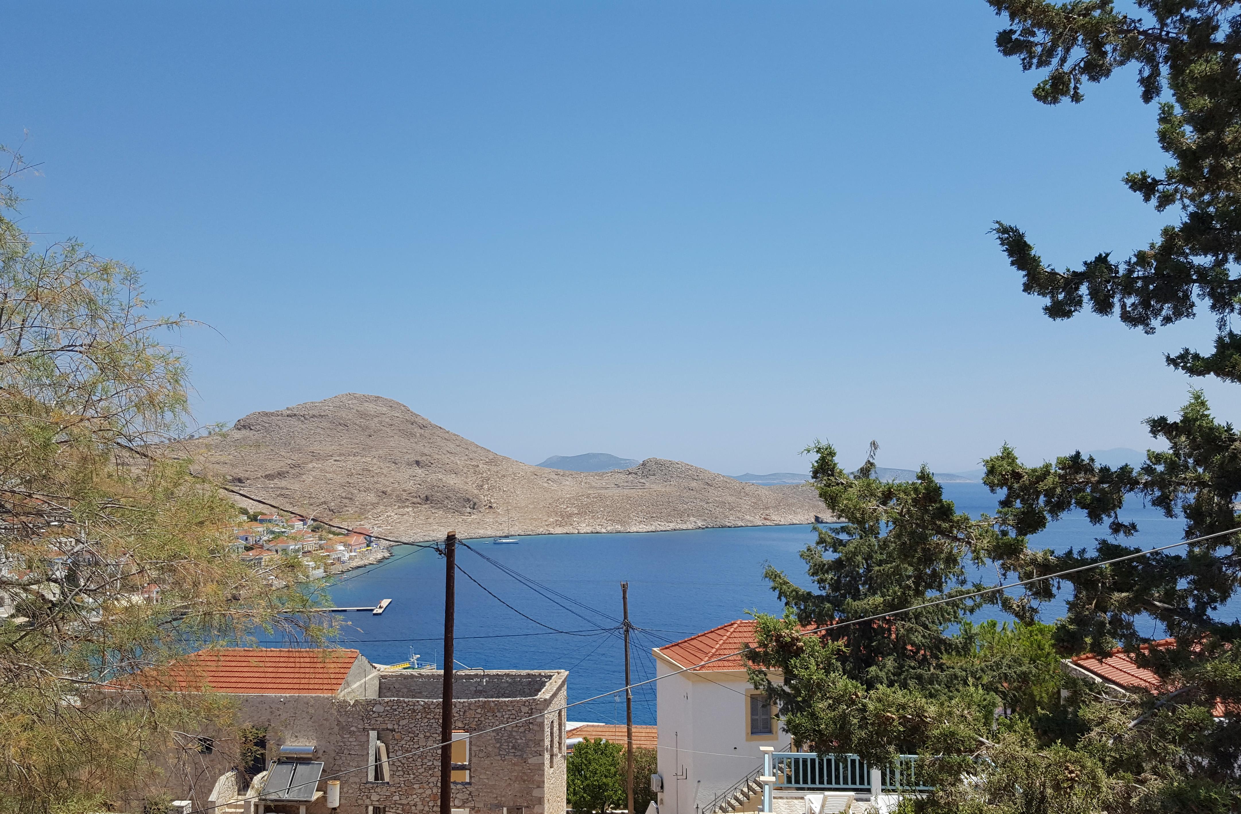 Atlantis Houses Chalki Town Luaran gambar