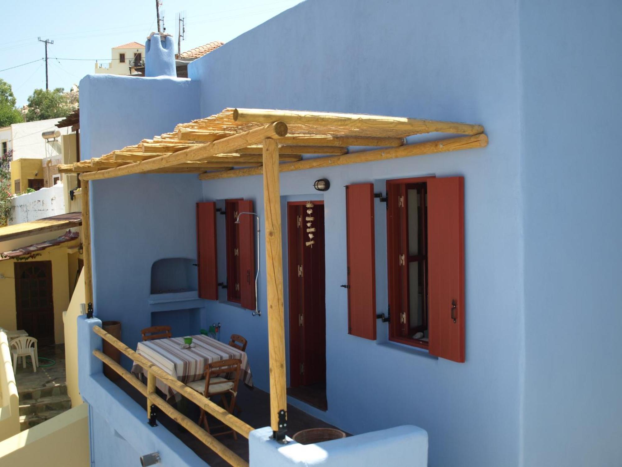 Atlantis Houses Chalki Town Luaran gambar