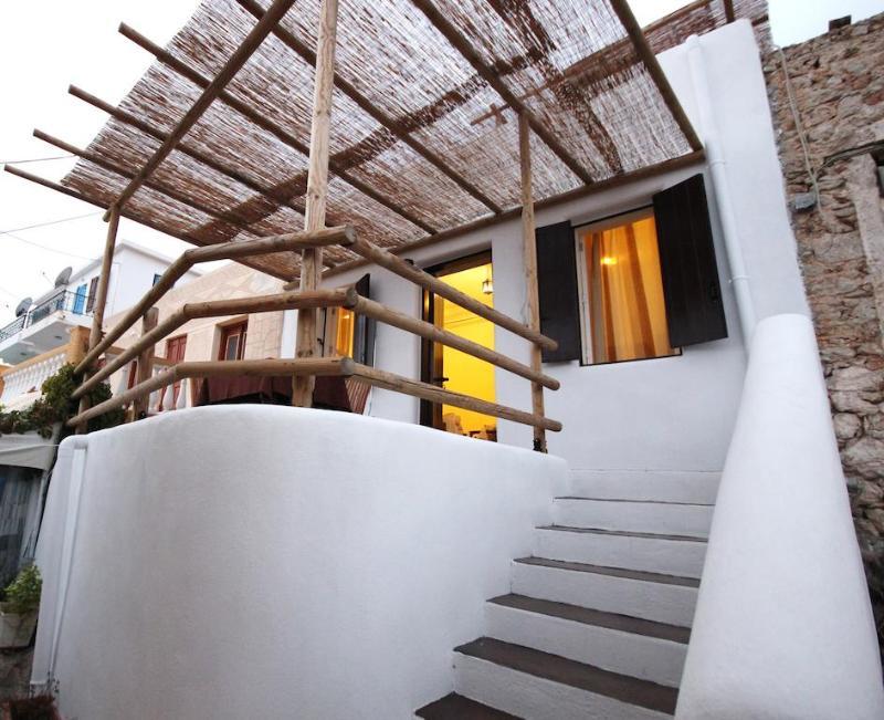 Atlantis Houses Chalki Town Luaran gambar